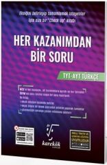 Karekök Yayınları TYT AYT Türkçe Her Kazanımdan Bir Soru Bankası