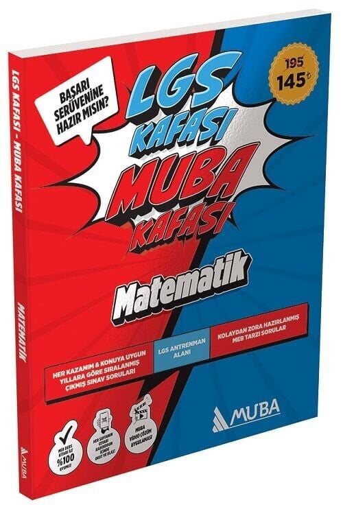 Muba 8. Sınıf Matematik LGS Kafası Muba Kafası Soru Bankası Muba Yayınları