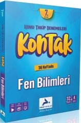 Paraf Yayınları 7. Sınıf Fen Bilimleri Kontak Denemeleri