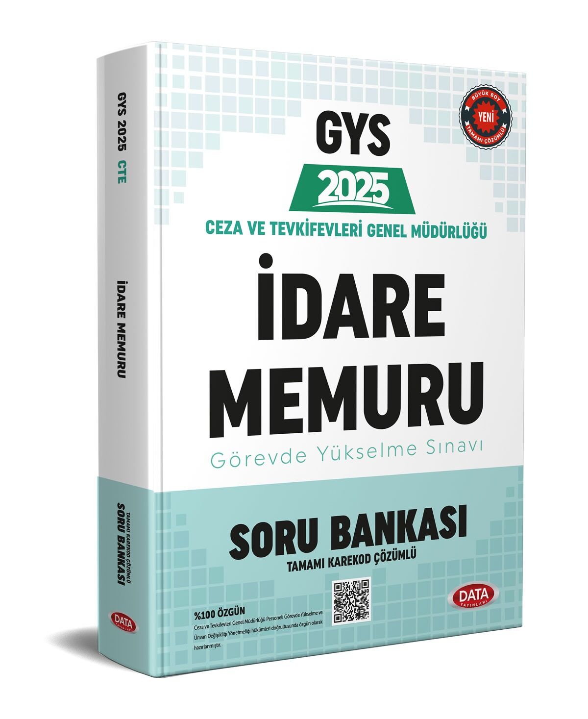 Data Yayınları 2025 Ceza ve Tevkifevleri İdare Memuru GYS Soru Bankası