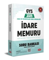 Data Yayınları 2025 Ceza ve Tevkifevleri İdare Memuru GYS Soru Bankası