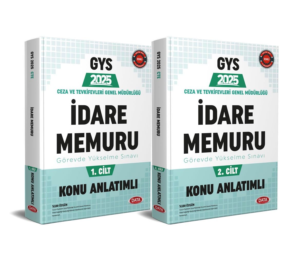 Data Yayınları Ceza ve Tevkifevleri Genel Müdürlüğü İdare Memuru GYS Hazırlık Kitabı