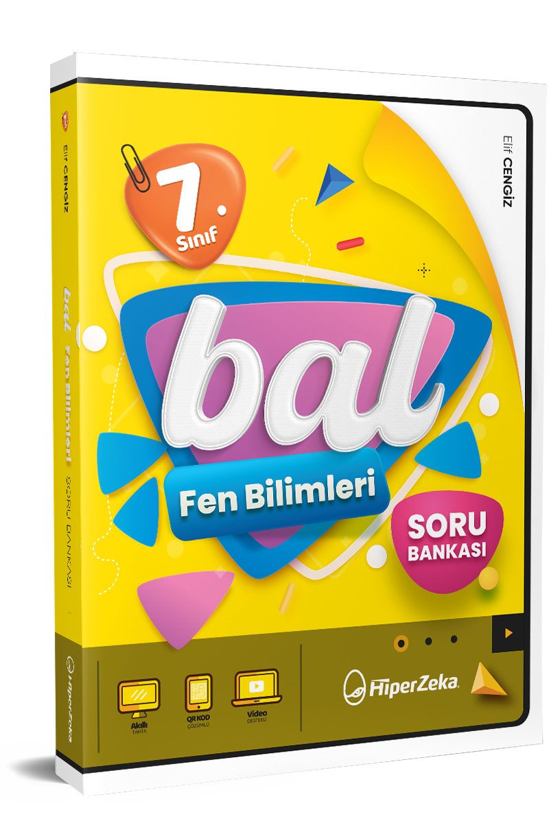 Hiper Zeka 7. Sınıf BAL Fen Bilimleri Soru Bankası