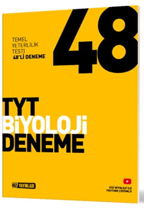 2027 Hız Yayınları TYT Biyoloji 48 li Deneme