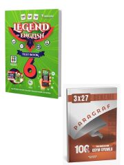 Av 2027  6. Sınıf Legend Of English Seri Test Book+Anla Kazan Paragraf Deneme