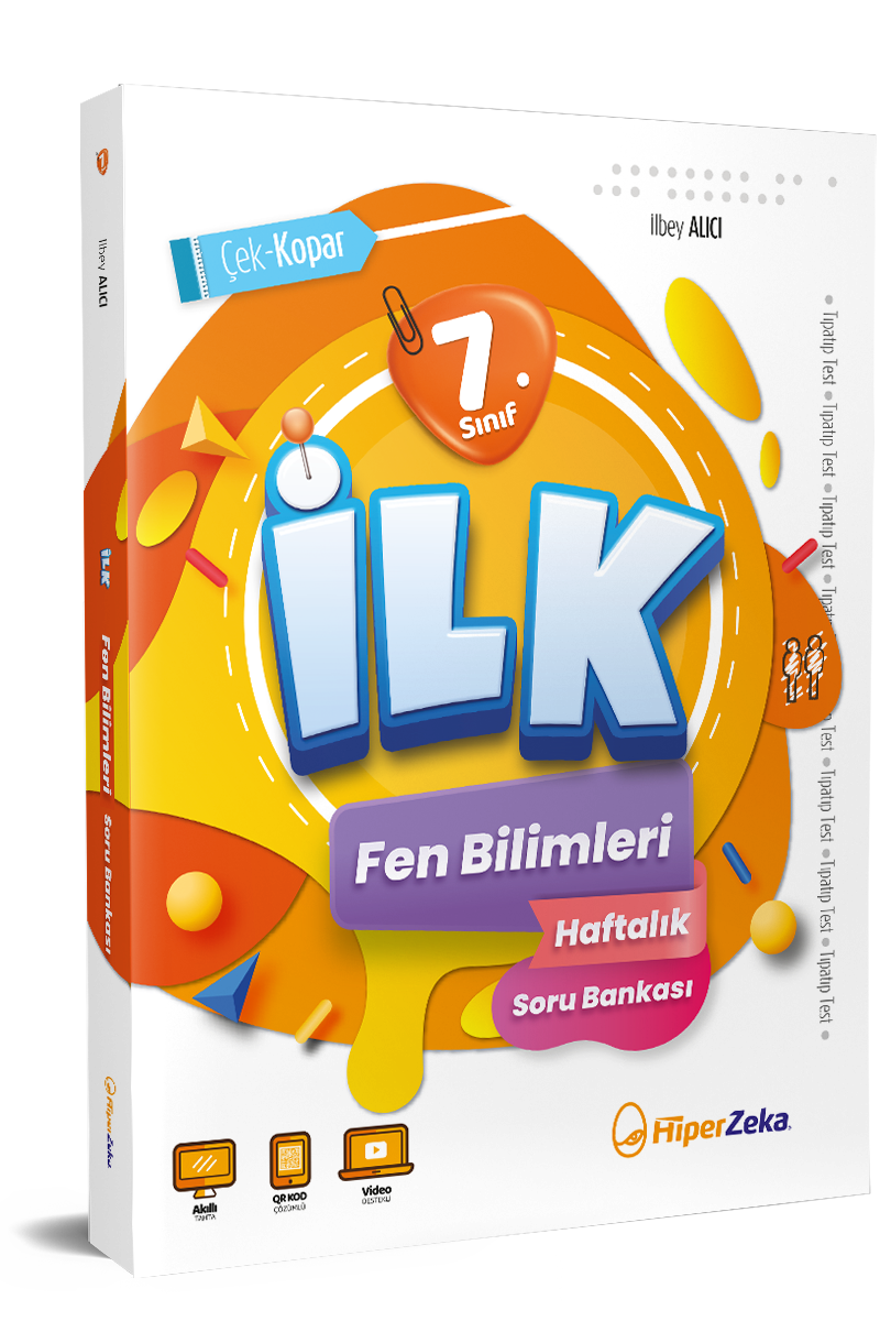 Hiper Zeka 7. Sınıf İLK Fen Bilimleri Haftalık Soru Bankası