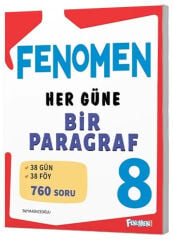 Fenomen Okul Yayınları 8. Sınıf Her Güne Bir Paragraf