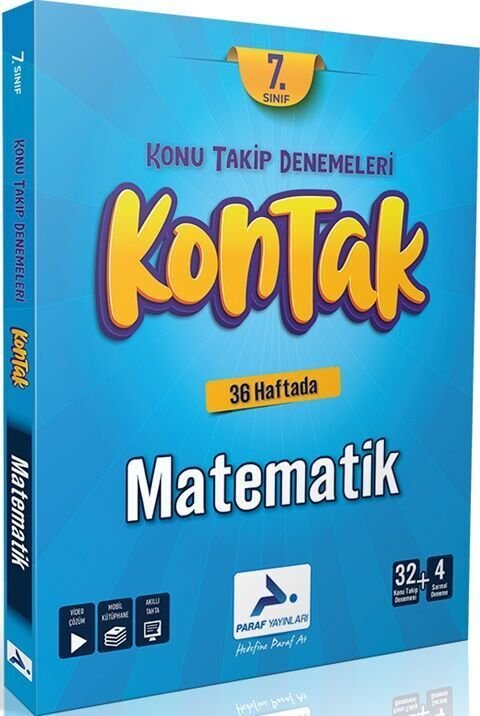 Paraf Yayınları 7. Sınıf Kontak Matematik Denemeleri