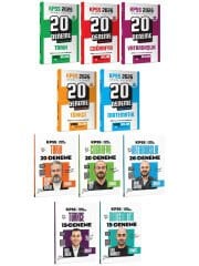 Yediiklim + Retro 2026 KPSS Genel Yetenek Genel Kültür 196 Deneme 10 lu Set
