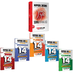 Yediiklim 2026 Kpss Ortaöğretim Ön Lisans Tek Kitap Soru Bankası (2850 soru) & KPSS Ön Lisans Tüm Dersler 14 Deneme Seti