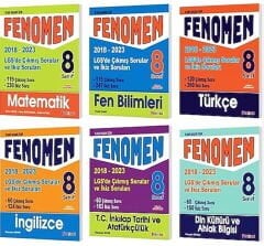 Fenomen Okul Yayınları 8. Sınıf LGS Çıkmış Sorular ve İkiz Sorular Set