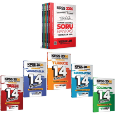 Yediiklim 2026 KPSS Ortaöğretim Ön Lisans Modüler Soru Bankası Seti & KPSS Ön Lisans Tüm Dersler 14 Deneme Seti