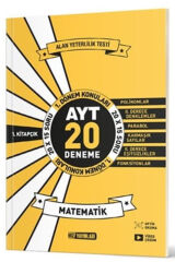 2027 Hız Yayınları AYT Matematik 20 li İlk Dönem Deneme 1. Kitap