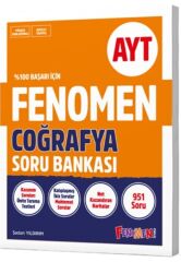 Fenomen Okul Yayınları AYT Coğrafya Soru Bankası