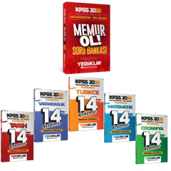 Yediiklim 2026 KPSS Ortaöğretim Ön Lisans Memur Ol Soru Bankası & KPSS Ön Lisans Tüm Dersler 14 Deneme Seti