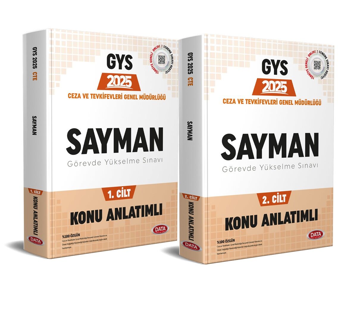 Data Yayınları 2025 Ceza ve Tevkifevleri Genel Müdürlüğü Sayman GYS Hazırlık kitabı