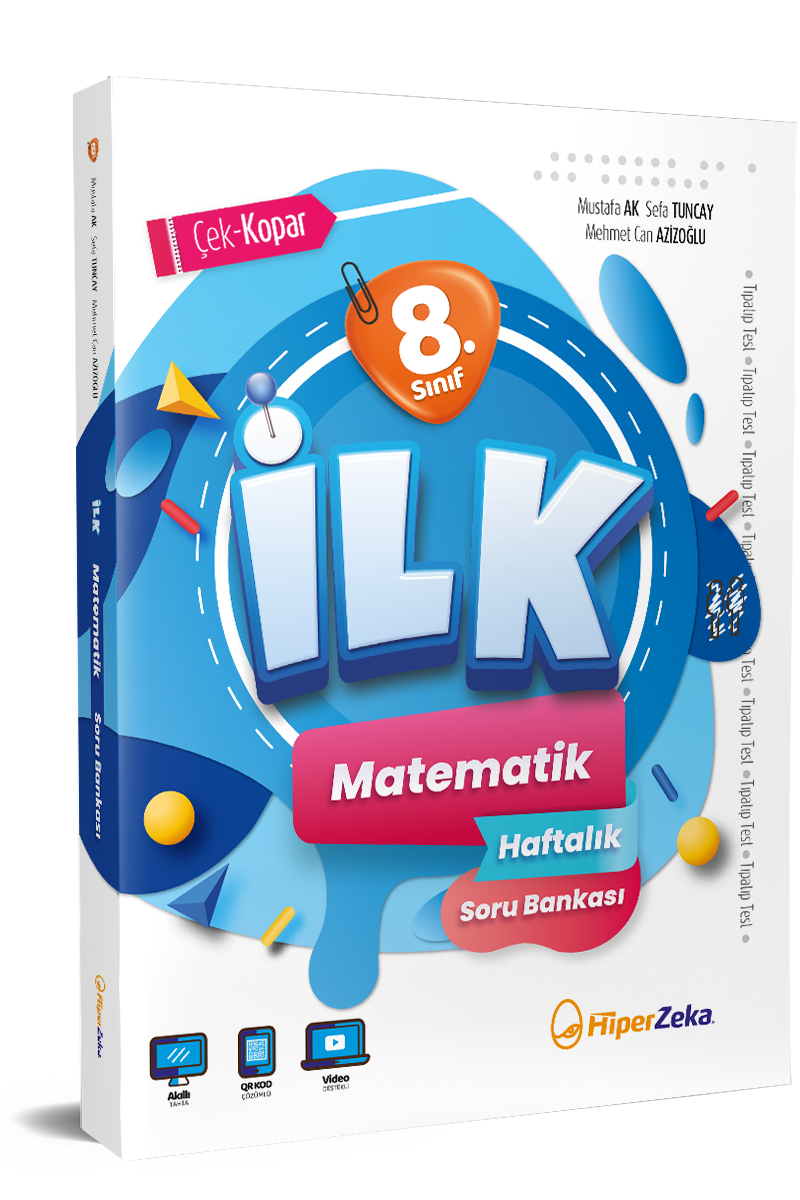 Hiper Zeka LGS 8. Sınıf İLK Matematik Haftalık Soru Bankası