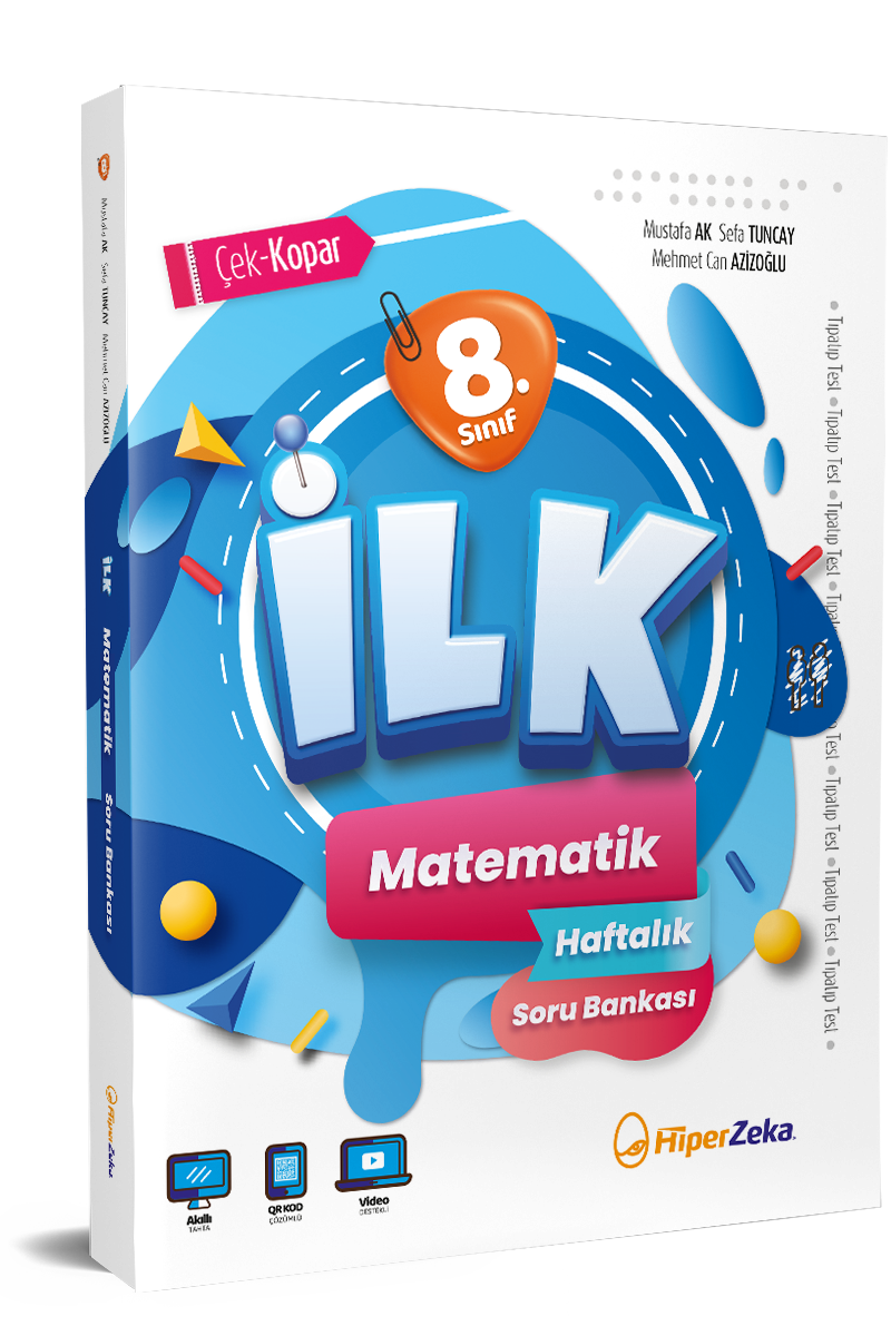 Hiper Zeka LGS 8. Sınıf İLK Matematik Haftalık Soru Bankası