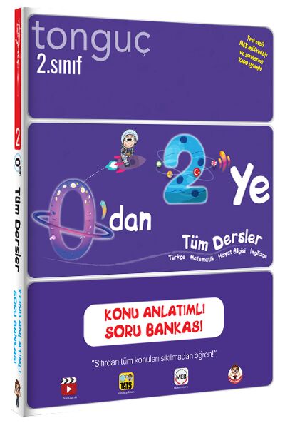 Tonguç 0 dan 2 ye Tüm Dersler Konu Anlatımlı Soru Bankası Tonguç Akademi