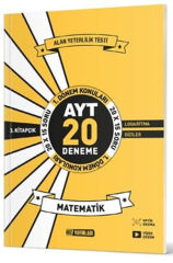 2027 Hız Yayınları AYT Matematik 20 li İlk Dönem Deneme 3. Kitap