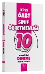 CBA Yayınları ÖABT Sınıf Öğretmenliği Alan Eğitimi 10 Deneme Çözümlü