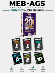 Yargı Yayınları 2026 MEB-AGS 20 Deneme & EVP Akademi MEB AGS 45 Deneme Seti