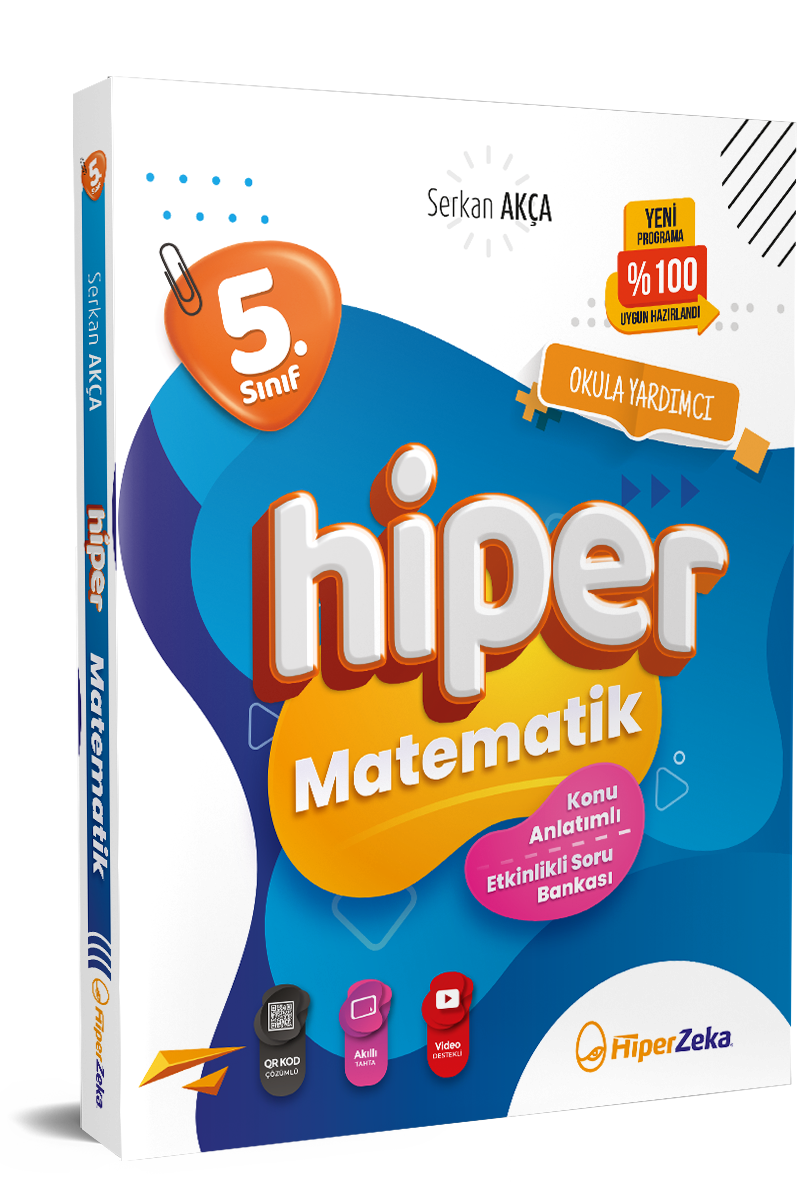 Hiper Zeka 5. Sınıf Hiper Matematik Konu Anlatımlı & Etkinlikli Soru Bankası