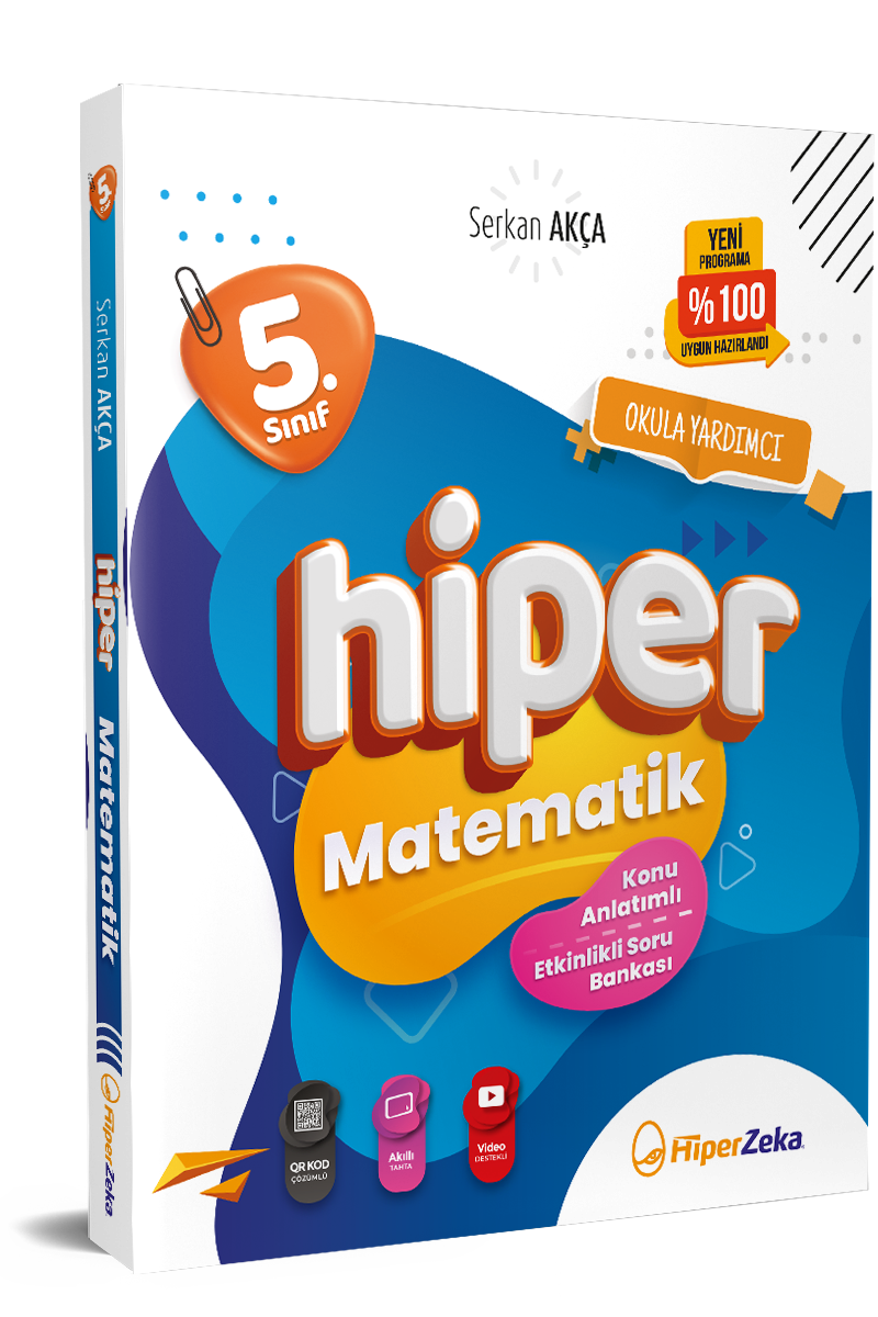 Hiper Zeka 5. Sınıf Hiper Matematik Konu Anlatımlı & Etkinlikli Soru Bankası