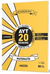 2027 Hız Yayınları AYT Matematik 20 li İkinci Dönem Deneme 5. Kitap