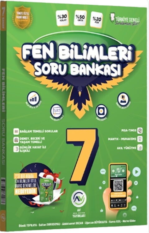 Av Yayınları 7. Sınıf Fen Bilimleri Soru Bankası