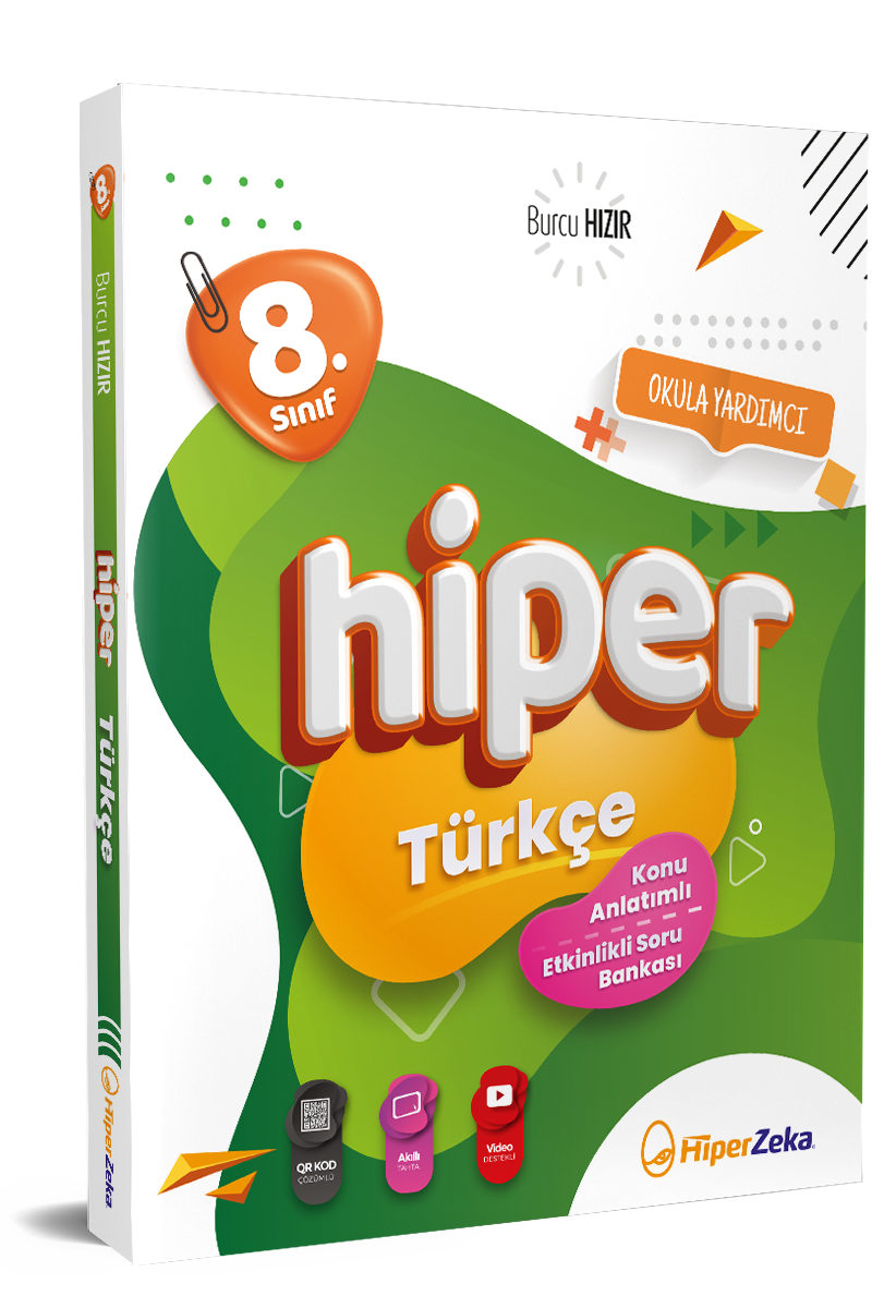 Hiper Zeka LGS 8. Sınıf Hiper Türkçe Konu Anlatımlı & Soru Bankası