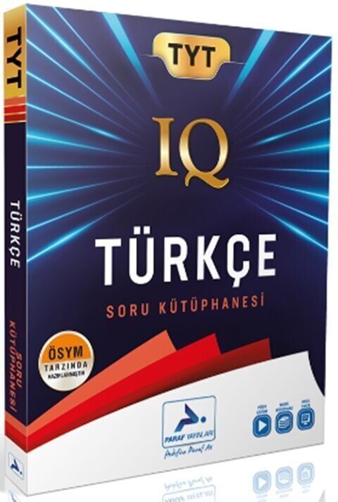 Paraf Yayınları TYT IQ Türkçe Soru Bankası