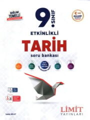 Limit Yayınları 9. Sınıf Tarih Etkinlikli Maarif Soru Bankası