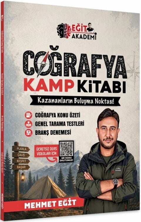 Mehmet Eğit MEB AGS KPSS Coğrafya Kamp Kitabı