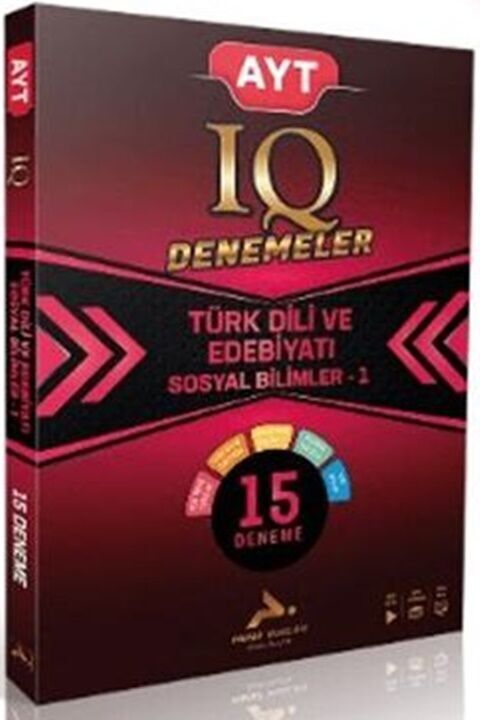 Paraf Yayınları AYT IQ Türk Dili ve Edebiyatı Sosyal Bilimler 1 15 Branş Deneme