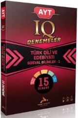 Paraf Yayınları AYT IQ Türk Dili ve Edebiyatı Sosyal Bilimler 1 15 Branş Deneme