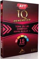Paraf Yayınları AYT IQ Türk Dili ve Edebiyatı Sosyal Bilimler 1 15 Branş Deneme