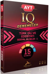 Paraf Yayınları AYT IQ Türk Dili ve Edebiyatı Sosyal Bilimler 1 15 Branş Deneme