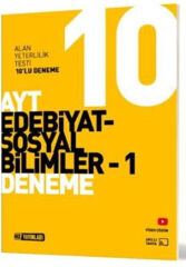 2027 Hız Yayınları AYT Edebiyat ve Sosyal Bilimler - 1 10 lu Deneme