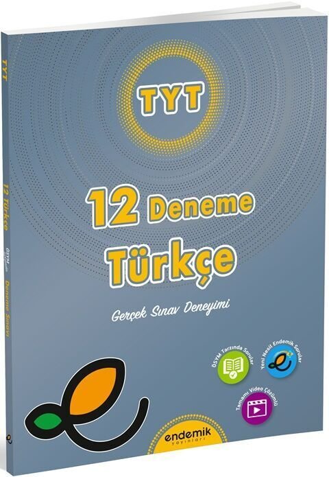 Endemik Yayınları TYT Türkçe 12 Deneme