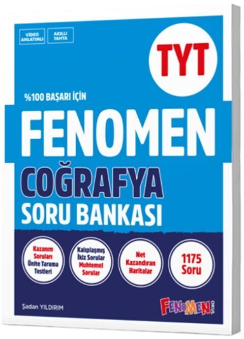 Fenomen Okul Yayınları TYT Coğrafya Soru Bankası