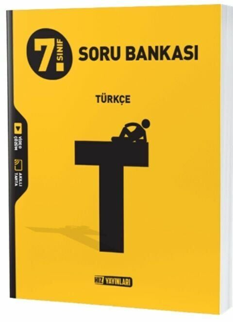 Hız Yayınları 7. Sınıf Türkçe Soru Bankası Hız Yayınları