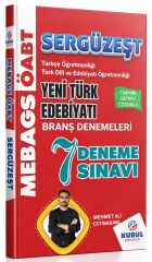 Kurul ÖABT MEB-AGS Türkçe ve Türk Dili Edebiyatı Öğretmenliği Yeni Türk Edebiyatı SERGÜZEŞT 7 Deneme Çözümlü - Mehmet Ali Çetinadam Kurul Yayıncılık