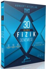 Paraf Yayınları TYT İşlemsiz Fizik 30 Deneme
