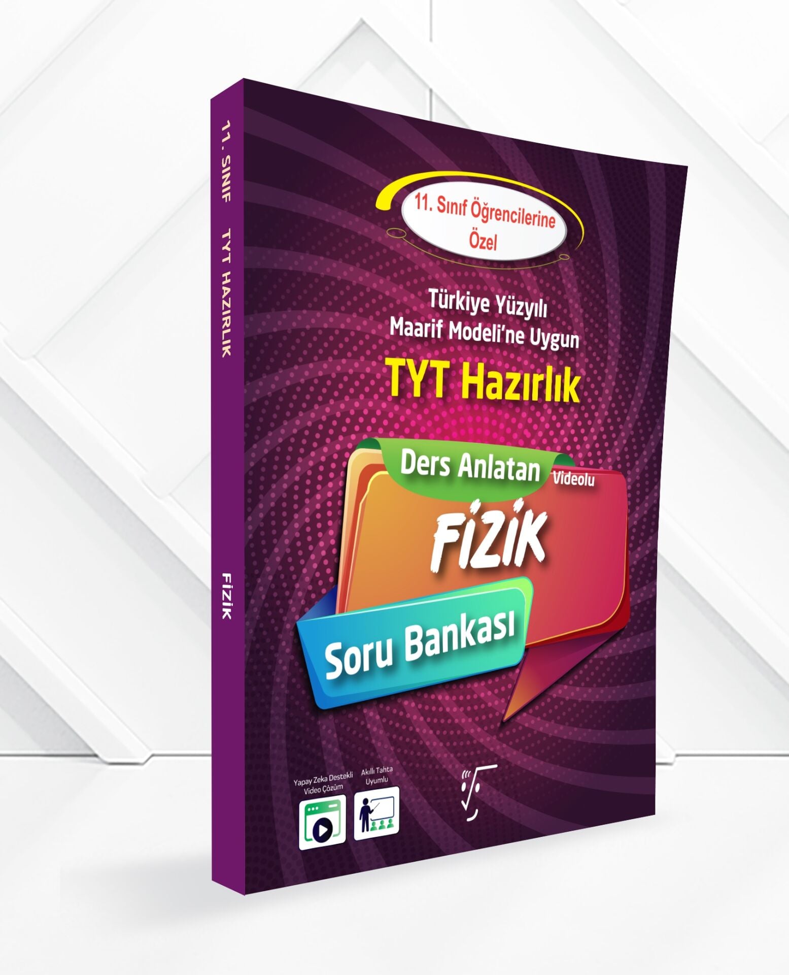 11. Sınıf Fizik TYT Hazırlık Ders Anlatan Soru Bankası Karekök Yayınları