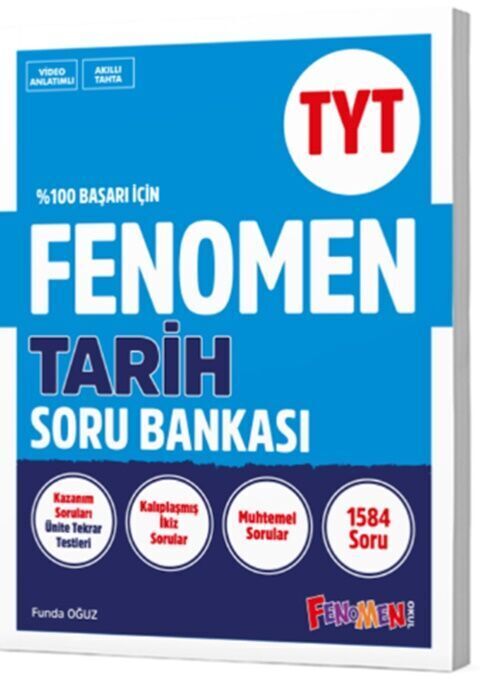 Fenomen Okul Yayınları TYT Tarih Soru Bankası