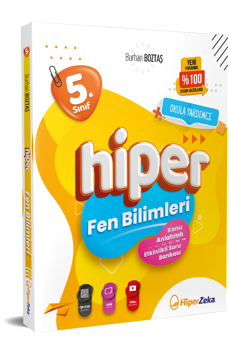 Hiper Zeka 5. Sınıf Fen Bilimleri Konu Anlatımlı & Soru Bankası