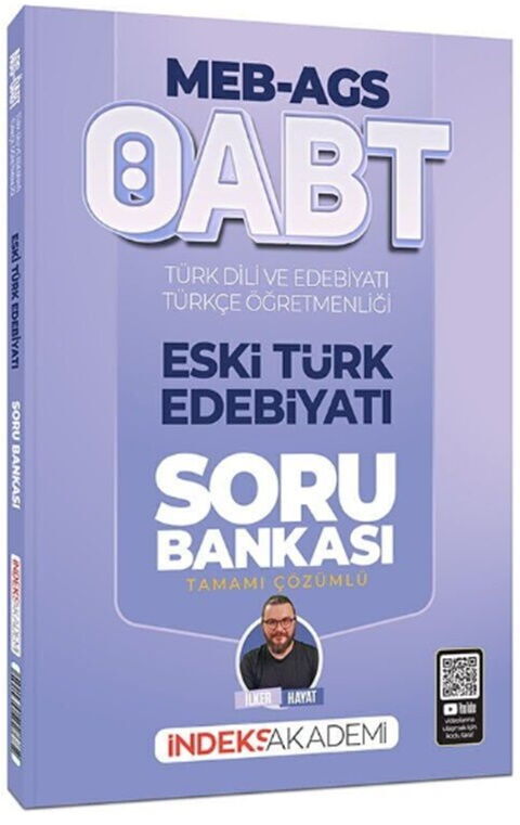 İndeks Akademi ÖABT MEB AGS Türk Dili ve Edebiyatı Türkçe Eski Türk Edebiyatı Soru Bankası