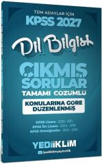 Yediiklim 2027 KPSS Dil Bilgisi Çıkmış Sorular Konularına Göre