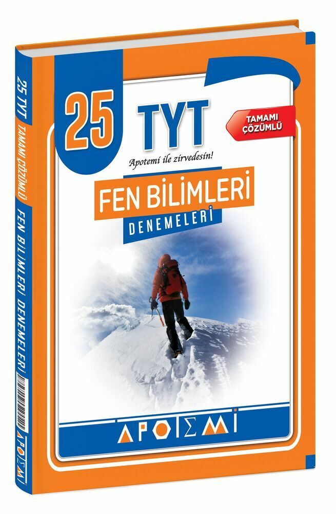 Apotemi Yayınları TYT Fen Bilimleri 25 Deneme